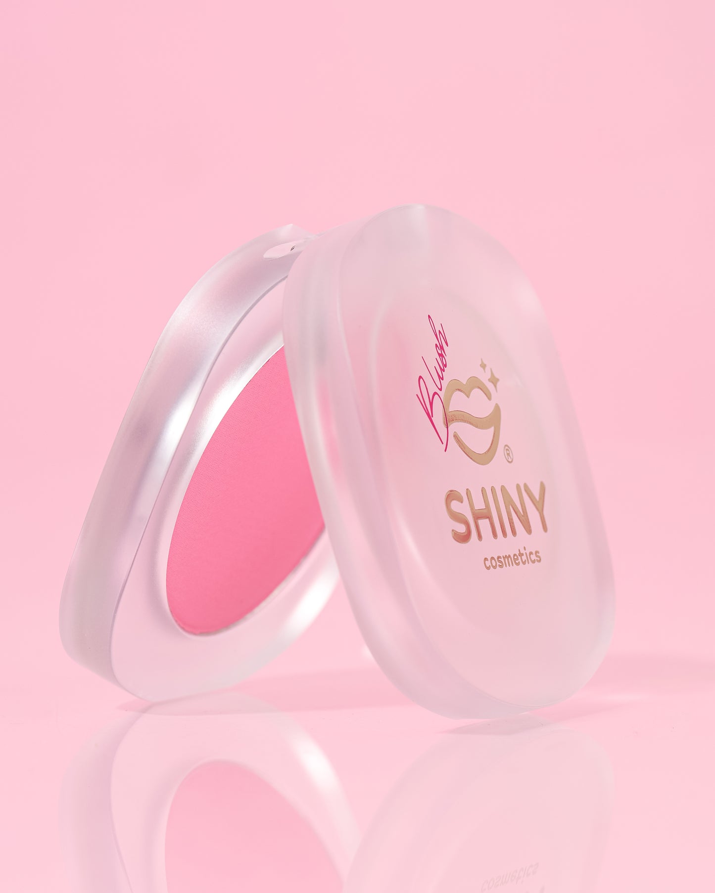 Shiny cheeks blush